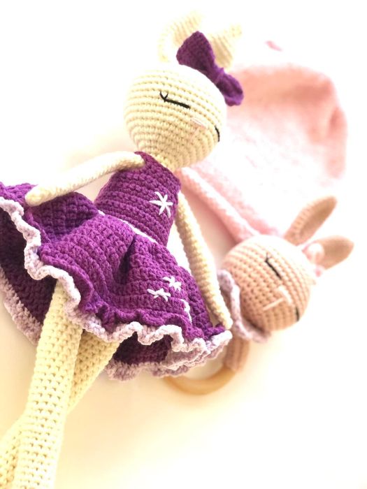 Ръчно плетени комплекти/подаръци за бебенца и деца