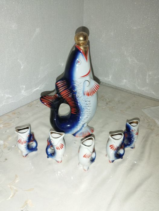 Графин рыбки. СССР