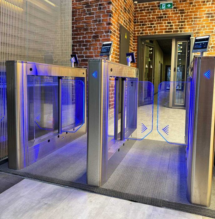 Двухпроходной створчатый турникет (2 прохода)