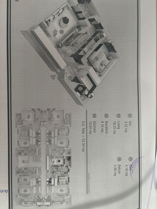 Anunț de vânzare Apartament 2 camere,RESIDENCE MILITARI