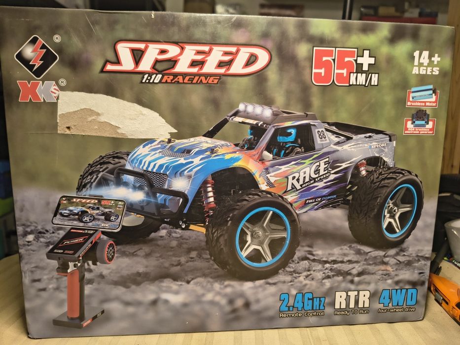 WLtoys 104019 1:10 2.4G Състезателна кола с дистанционно управление 55