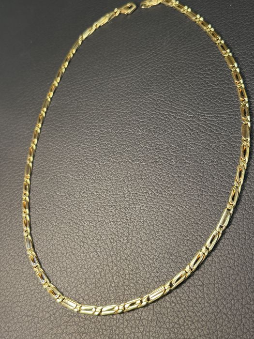 Златен Ланец ЧИСТО НОВ синджир  златно ланче 14 к 585 gold zlato lanec