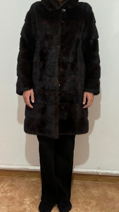 Норковая шуба трасформер