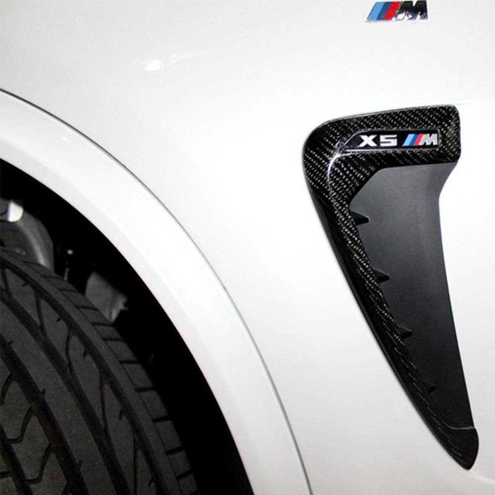 Extensii Ornamente Aripi Laterale BMW X5 F15 X5M F85 Aerisiri Carbon