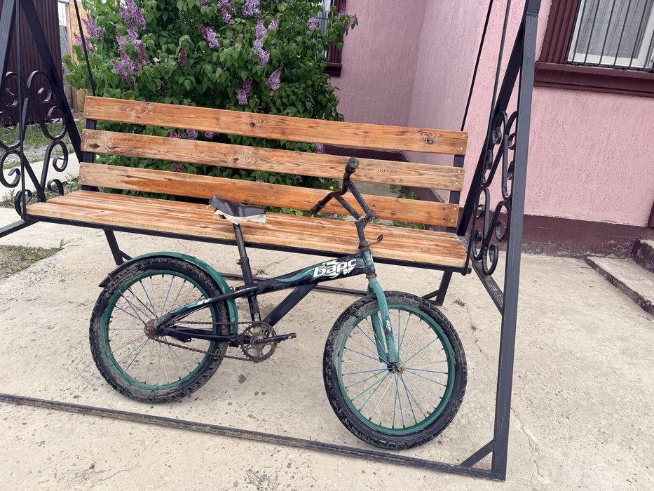 Велосипед зелёный