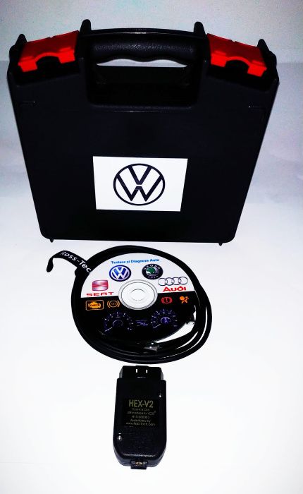 Interfata VCDS Hex V24.X Ultima Versiune, Kit Complet gama Vag