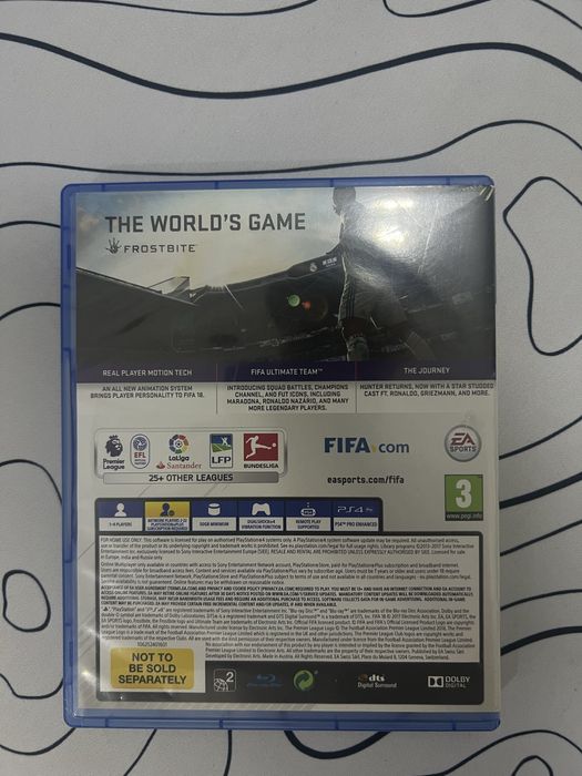 Игра на ps4 “fifa 18”
