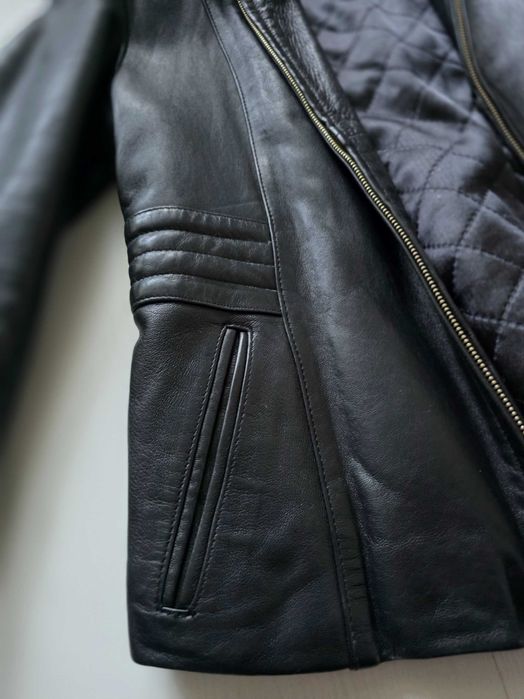 Дамско яке естествена кожа