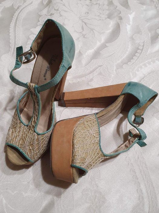 Sandale de vara cu toc mărimea 36