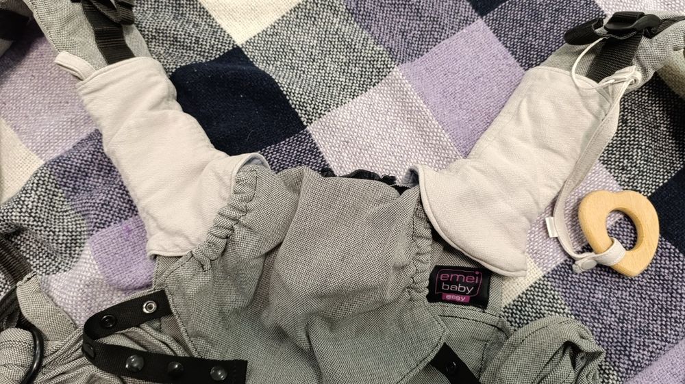 Ергономична хибридна раница за бебеносене Emei baby  размер бебе