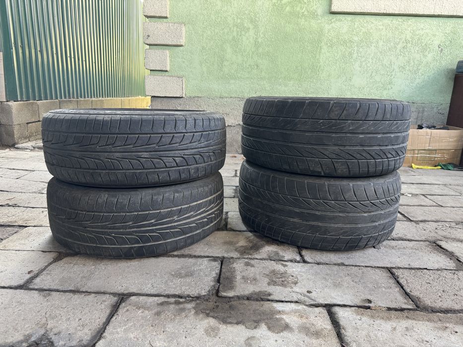 Летняя резина разноширокая