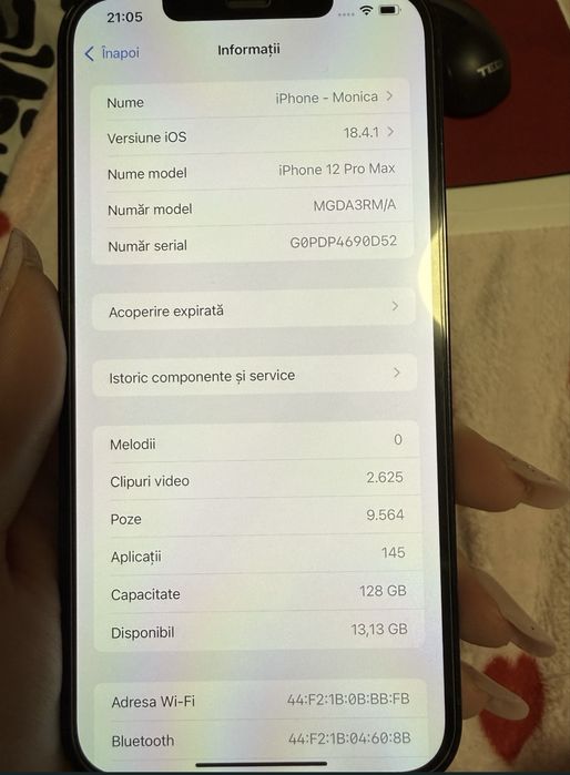 Vand iphone 12 pro max