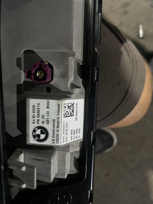 Мгу навигация бмв х3 г01 фейслифт ( mgu navigation bmw x3 g01 LCI )