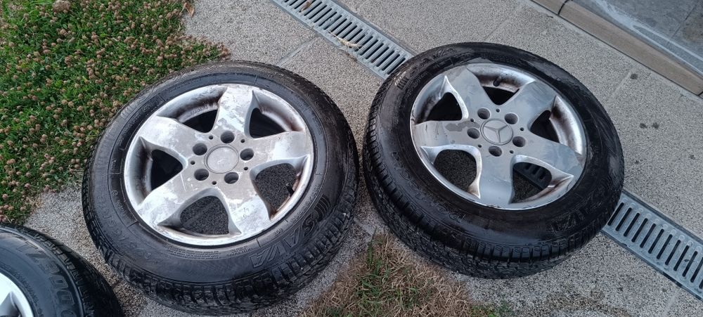 Genți Mercedes aluminiu cu anvelope