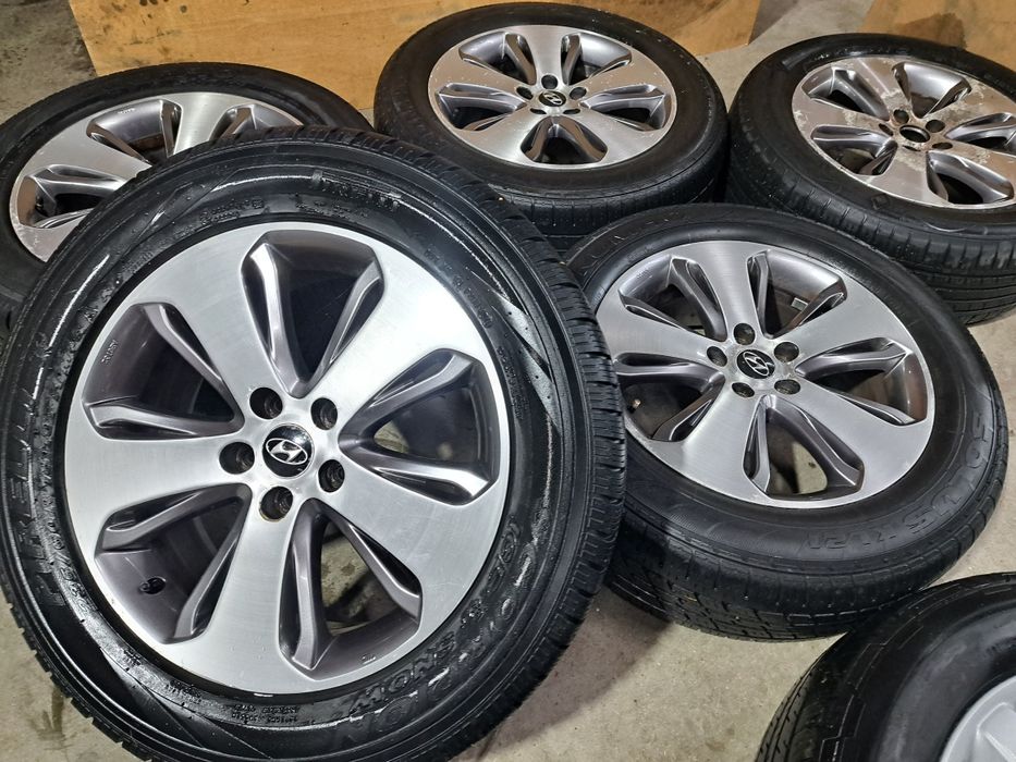 4бр. 5х114,3/18 с гуми Hyundai Kia Nissan Dacia Honda Mazda Renault