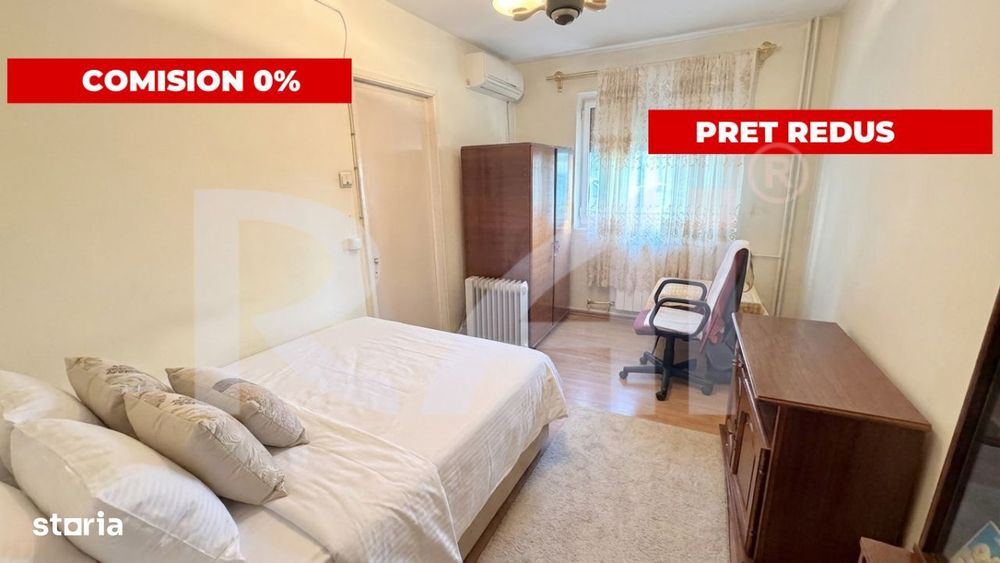 Sub ! 2 camere cu balcon, parter, Craiovita-Orizont — fotografia 1