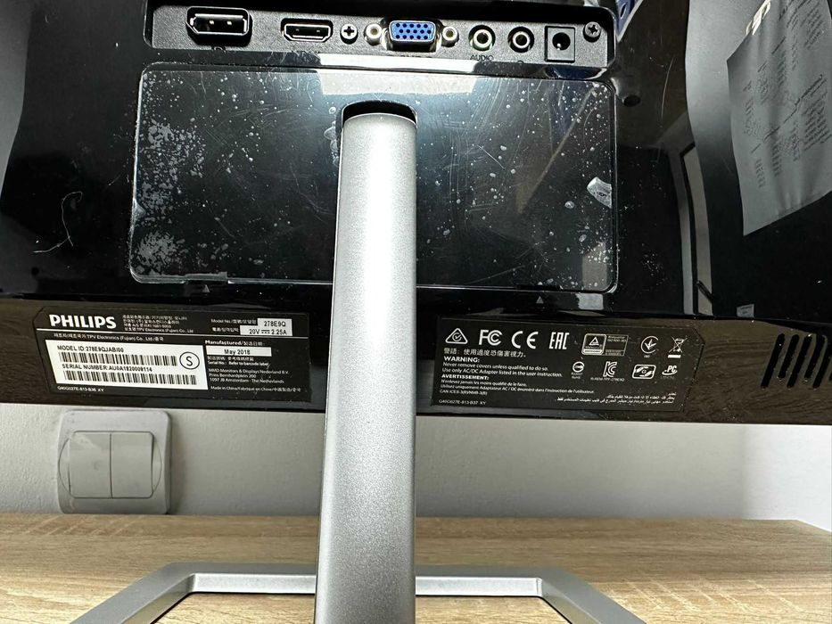 Monitor Philips 278E9QJAB 27" curbat Ultra Wide ProMax Amanet