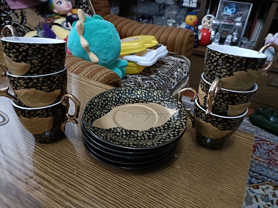 Посуда разная чайная пара