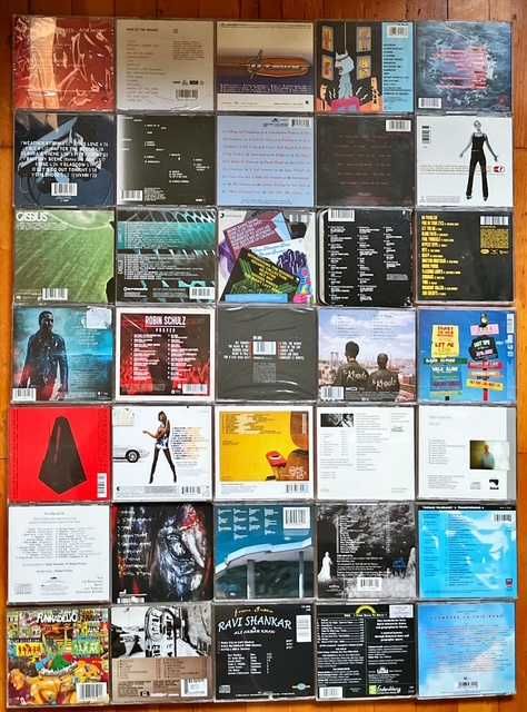 Lot CD orig. pop&electro: Snow, Boney M., BZN, Vangelis, One Direction