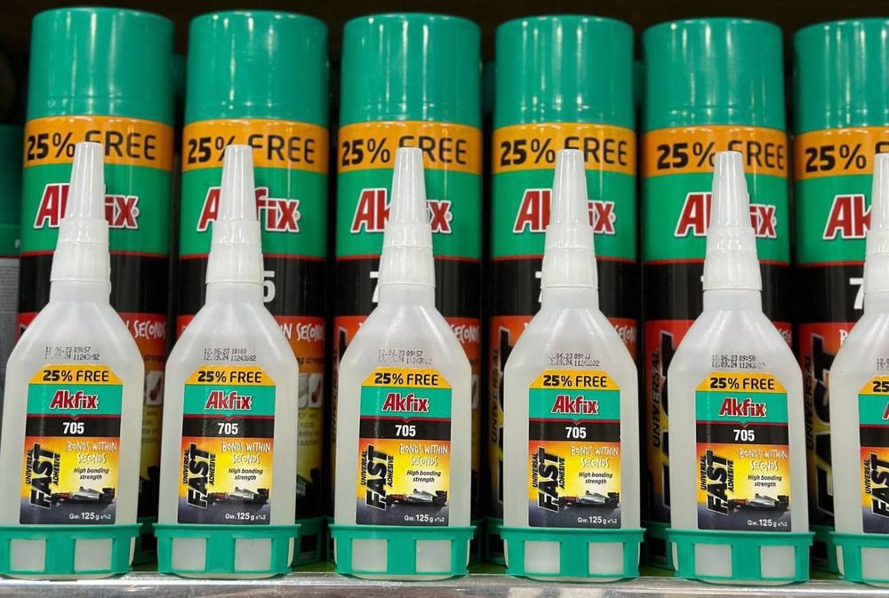 АКЦИЯ Клей AKFIX 705 (Турция)500г+125г/AKFIX 705 (Turkiya)-500g+125g