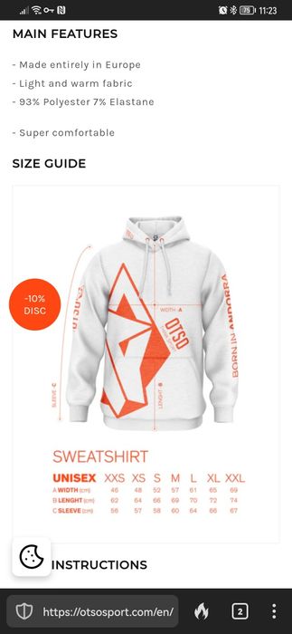 Hanorac Chupa Chups OTSO Original 150 lei