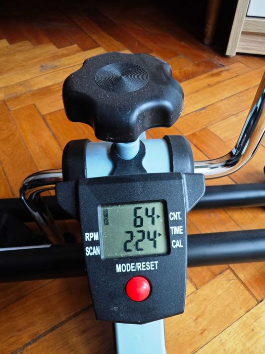 Мини велоергометър с LCD, колело за раздвижване и  рехабилитация