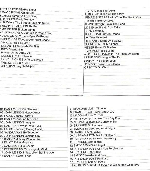 140 CD succese muzicale anii '80 '90 '00