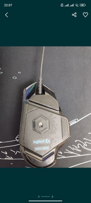 Игровая мышь Logitech g502