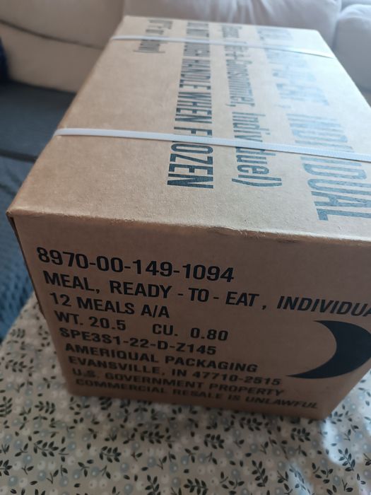MRE храна за оцеляване