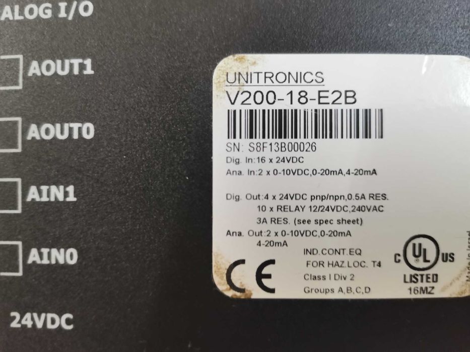 Automat  programabil  - Unitronics