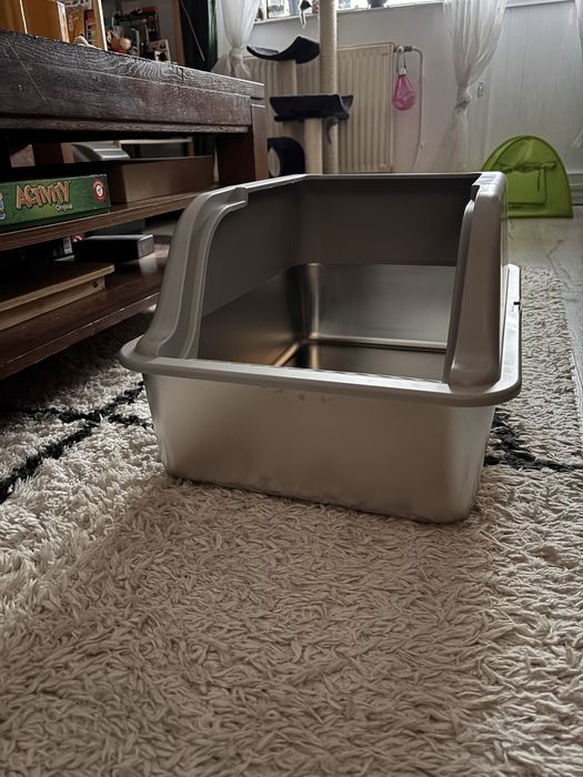 Litiera pisici din inox SHAW