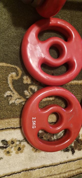 Set gatere reglabile 2×21 kg fiecare
