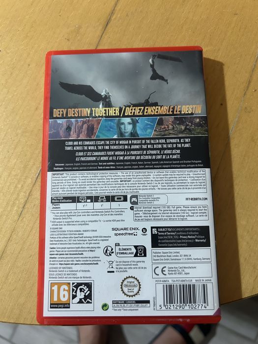 игра за Nintendo switch 2