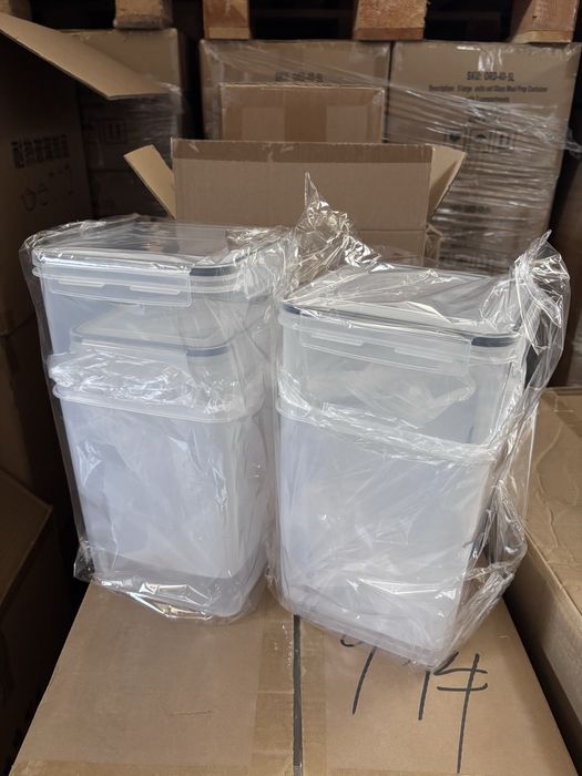 Lichidare! Recipiente etanse XXL depozitare alimente! Pret producator!