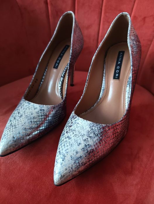 Pantofi eleganți femei/stiletto din piele naturala Anna Cori-mar.39