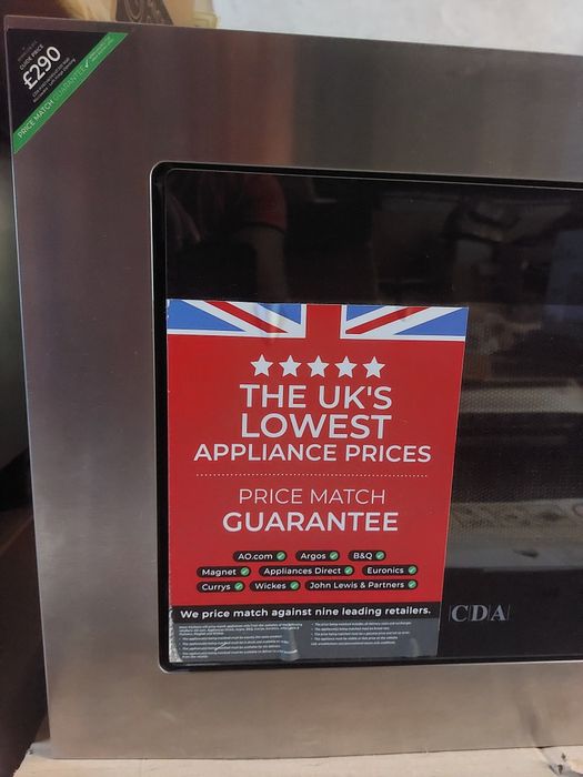 Микровълнова за вграждане CDA VM550SS