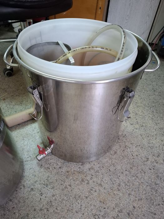 Marmita inox 57 litri