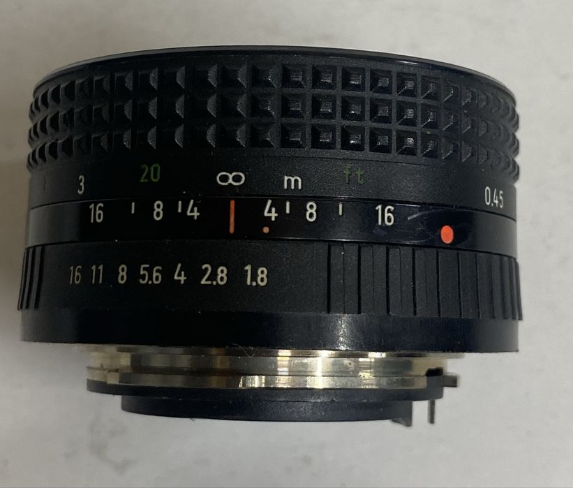 Obiectiv foto Pentacon 50 mm,1.8