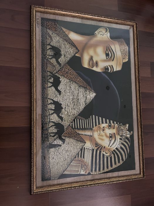 Картина на папирусе