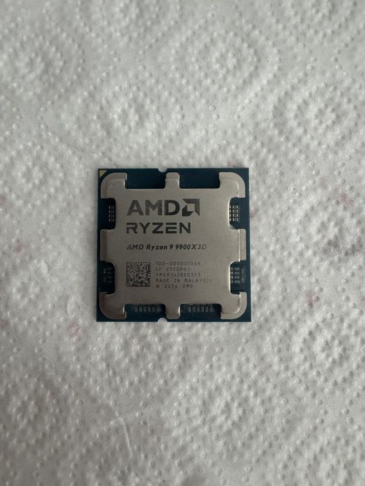 AMD Ryzen 9 9900X3D Tray Процесор