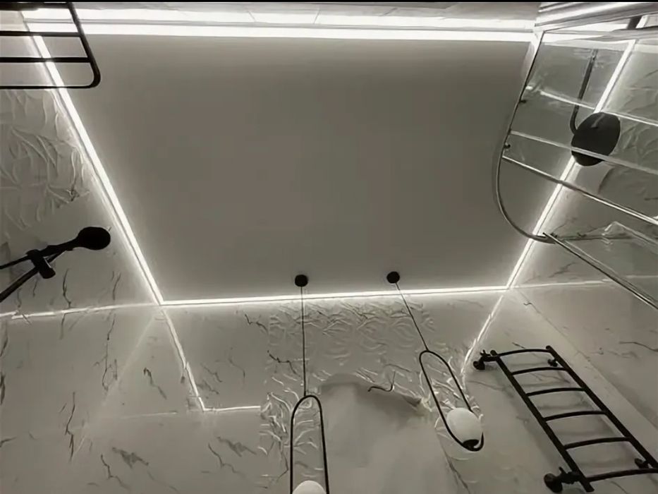 Натяжные потолки.