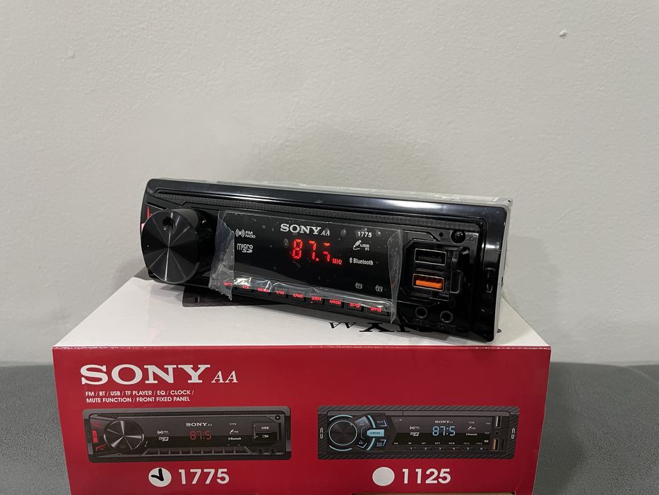 Sony magnitafon yangi Usb Blutus Aux bor universal mafon pioneer emas