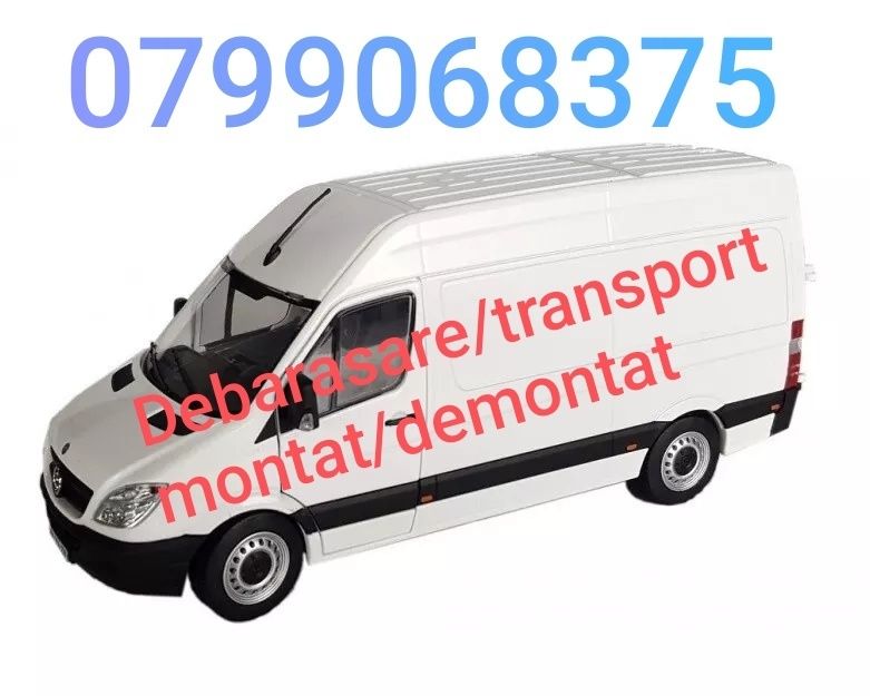 Debarasare mobila/mutari/transport/bagaje/moloz , etc..