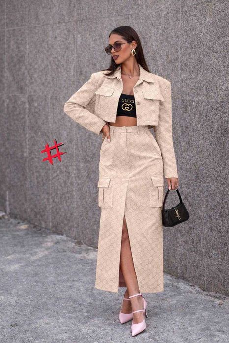 Compleu cu fusta dama