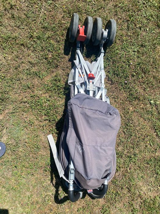 Бебешка количка-чадър Maclaren Techno, сива