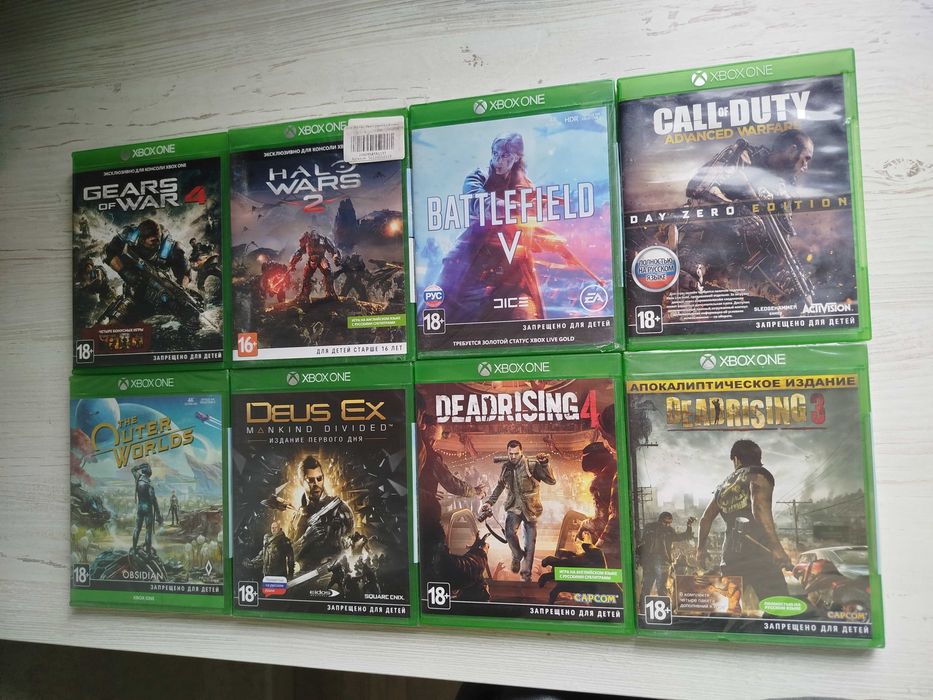 Xbox Series X игры Xbox ONE диски