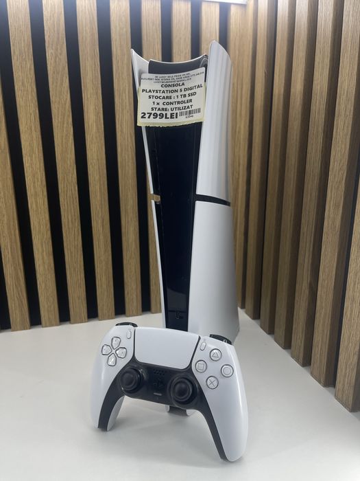PLAYSTATION 5 DIGITAL 1TB + Controller + Garantie/Factura #63546