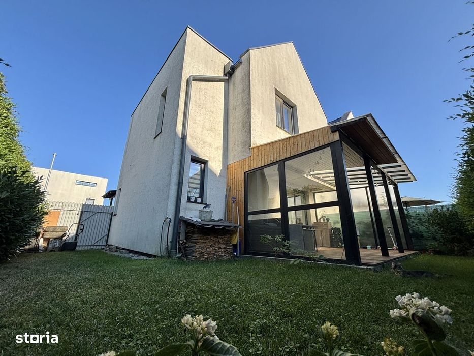 Casa 3 camere modernă, cu terasă și curte cochetă - Șelimbăr