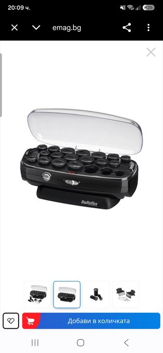 Електрически ролки за коса Babyliss