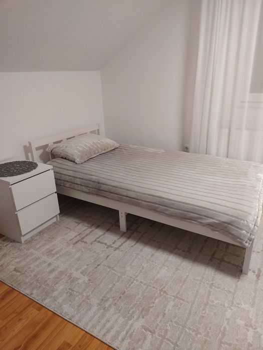 Pat + saltea 100/200 cm